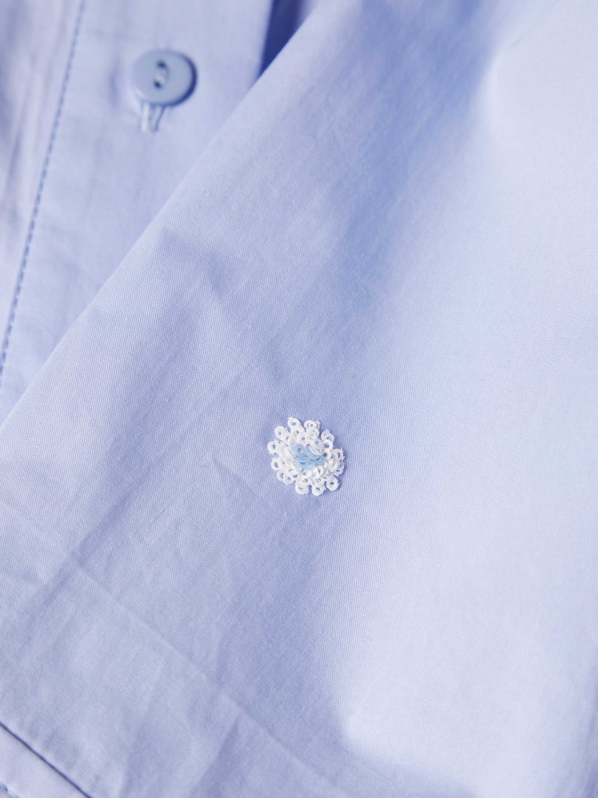 Camisa com flores