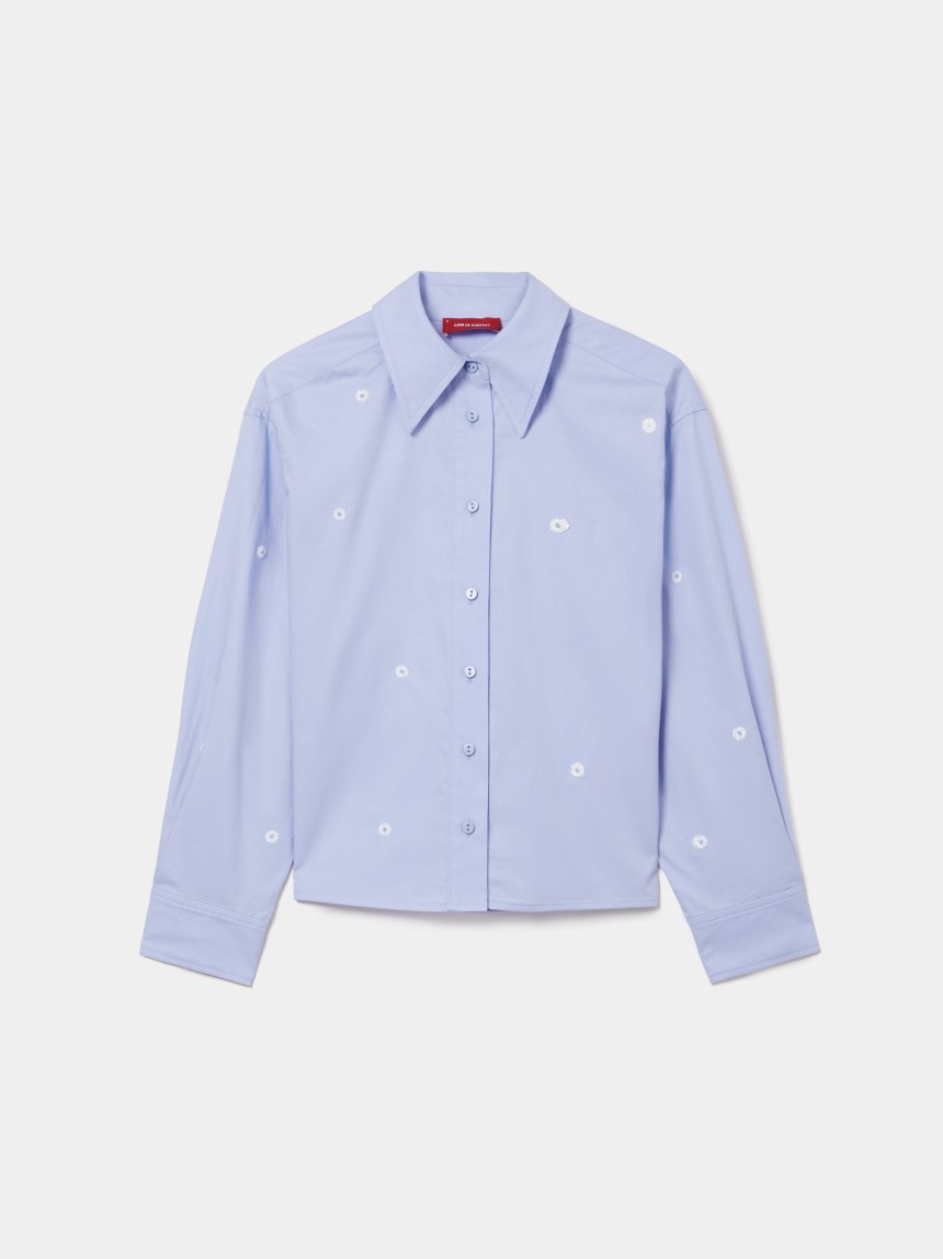 Camisa com flores