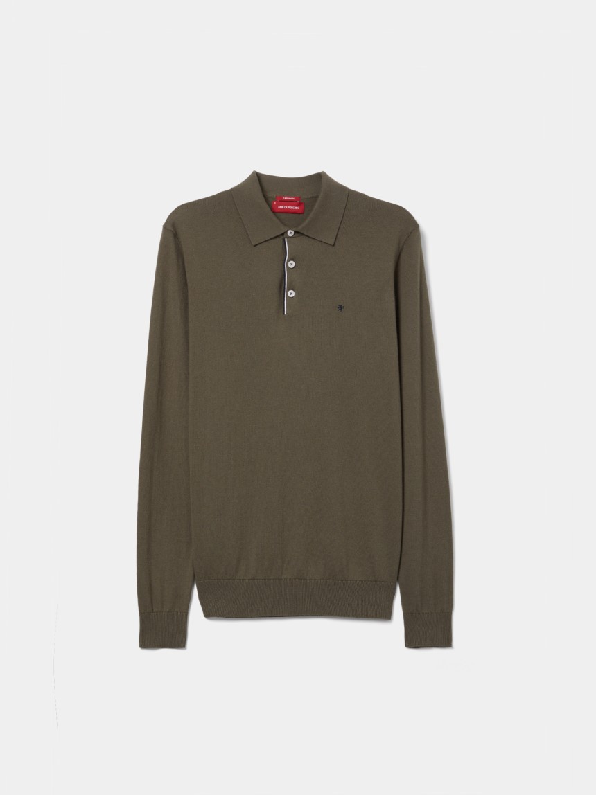 Polo de manga comprida