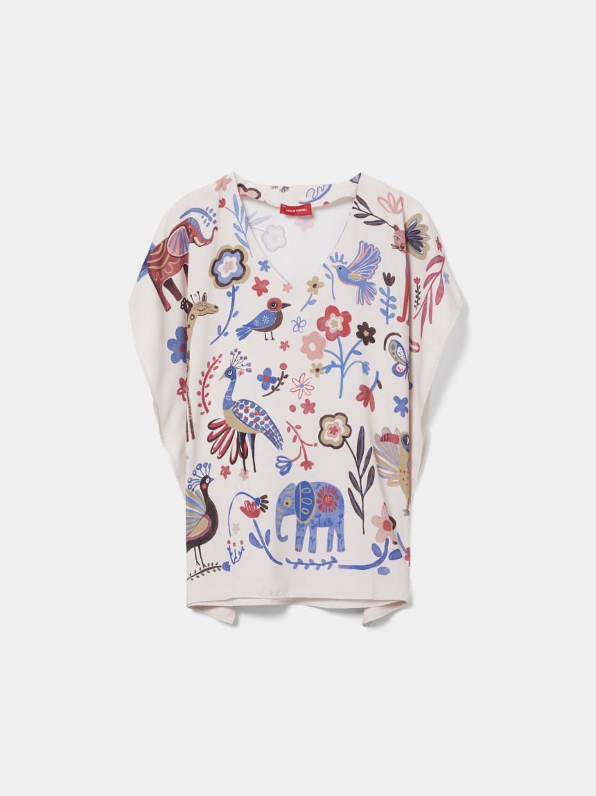 Printed blouse