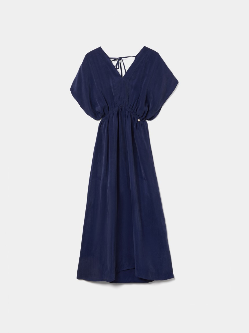 Vestido com manga curta