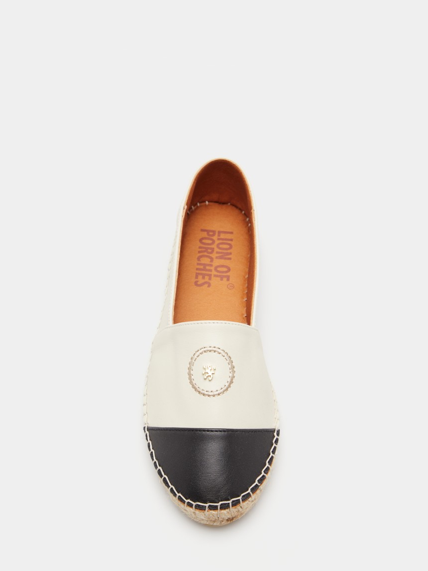 Two-tone espadrilles