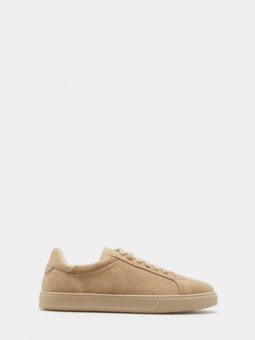 Suede sneakers