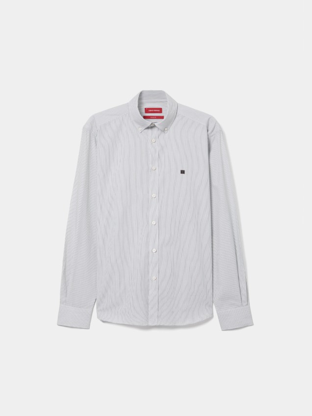 Regular fit striped shirt