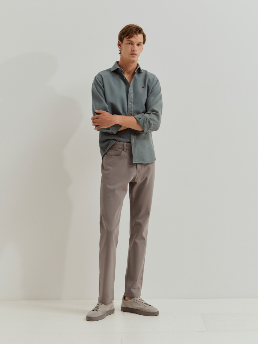 Regular fit pants