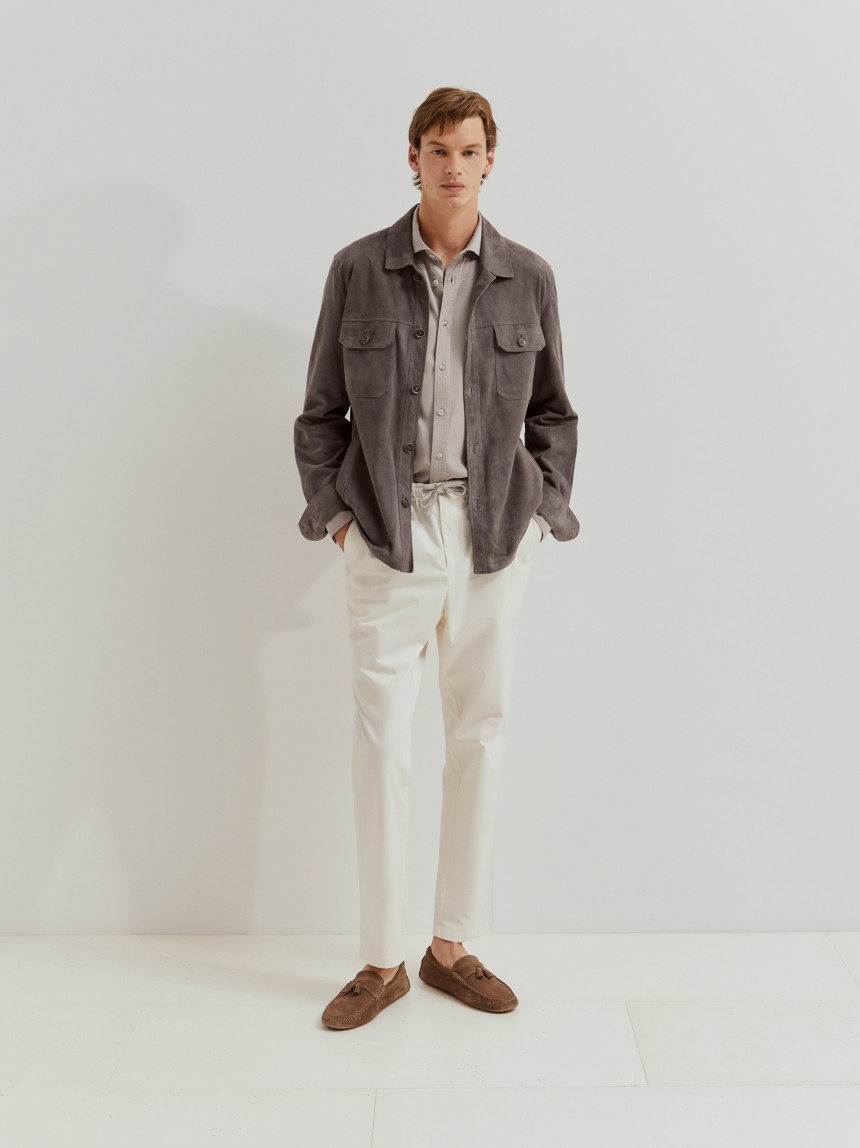 Blus�o em pele