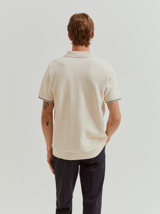 Polo piqu regular fit
