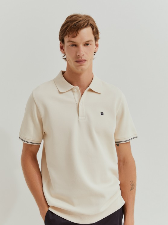 Polo piqu regular fit