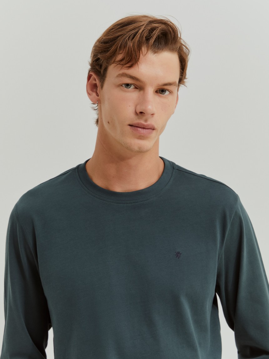 Camisola B�sica de Algod�o