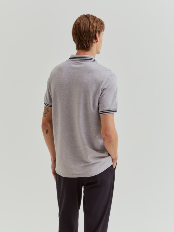 Polo piqu slim fit