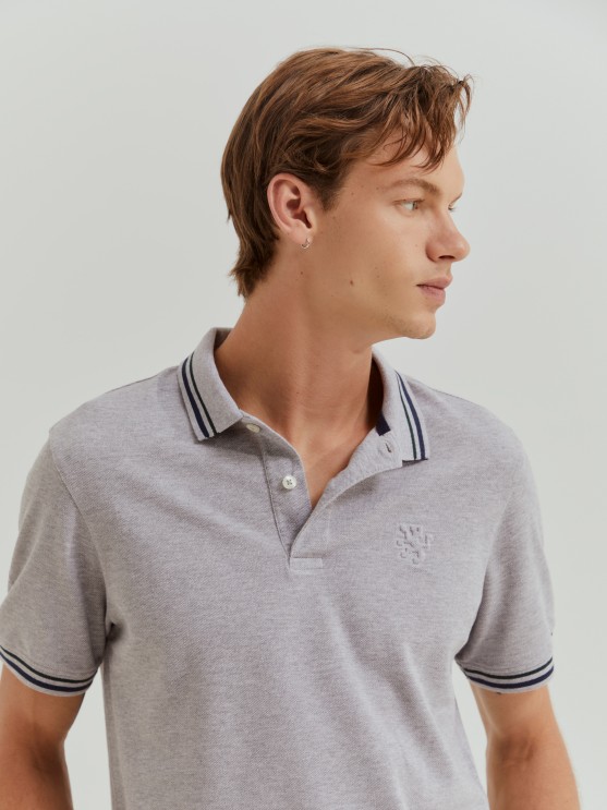 Polo piqu slim fit