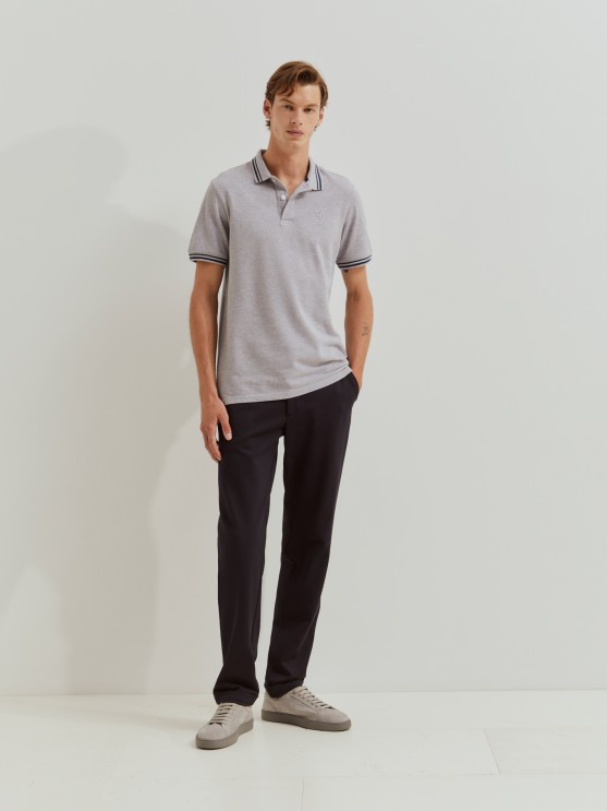 Polo piqu slim fit