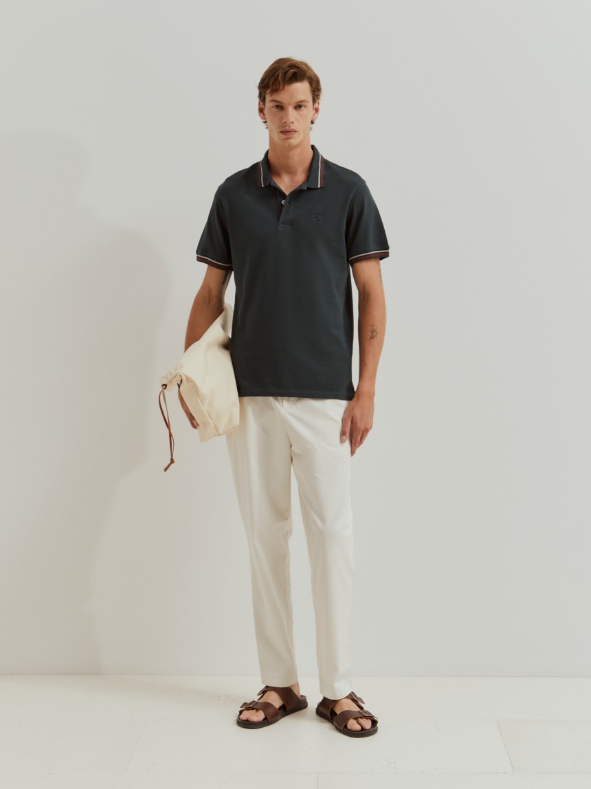 Polo piqu� slim fit