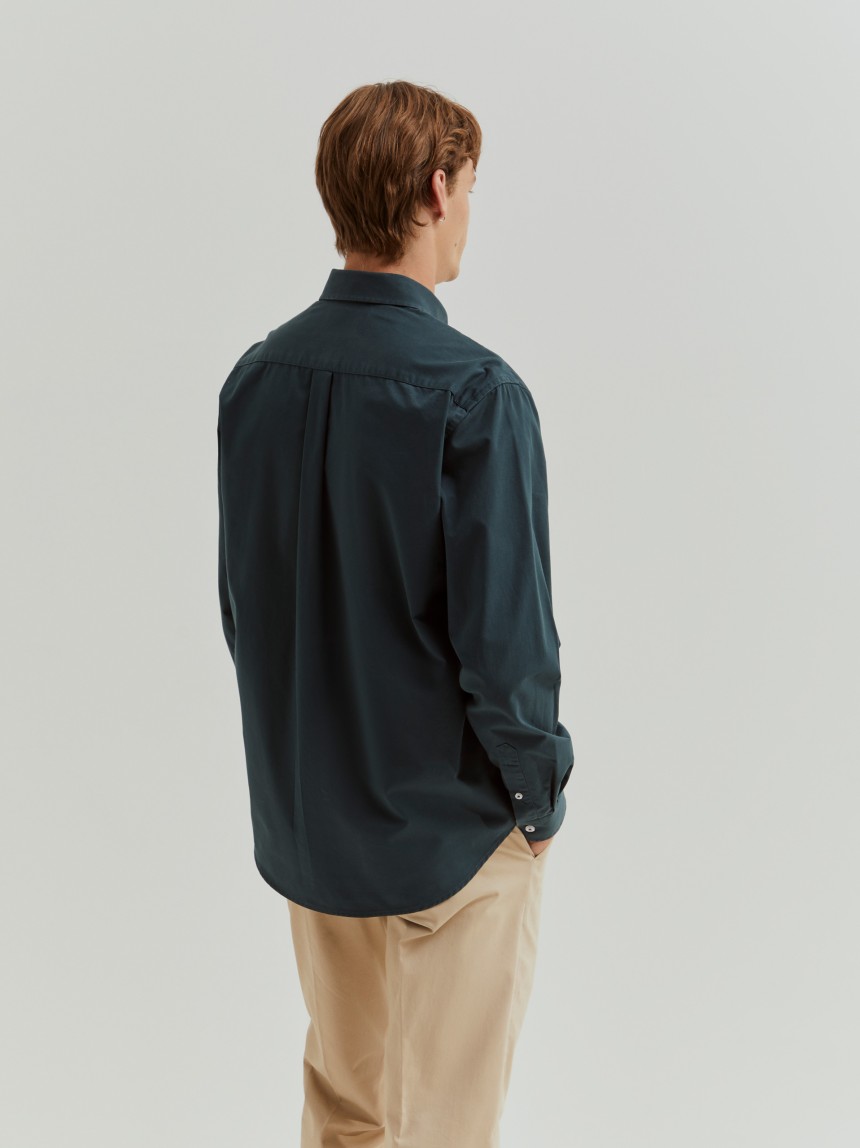 Regular fit cotton shirt