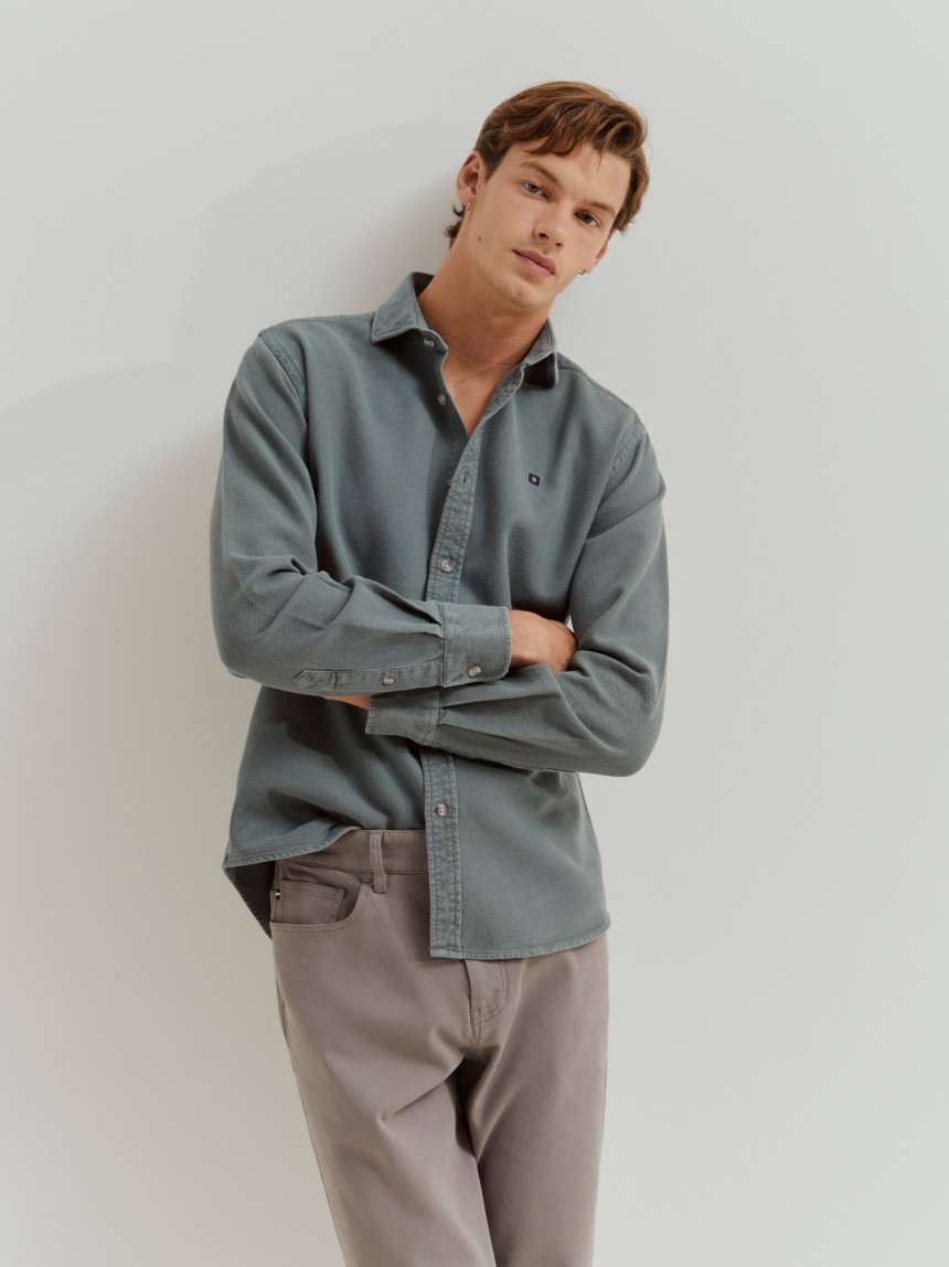 Camisa slim fit