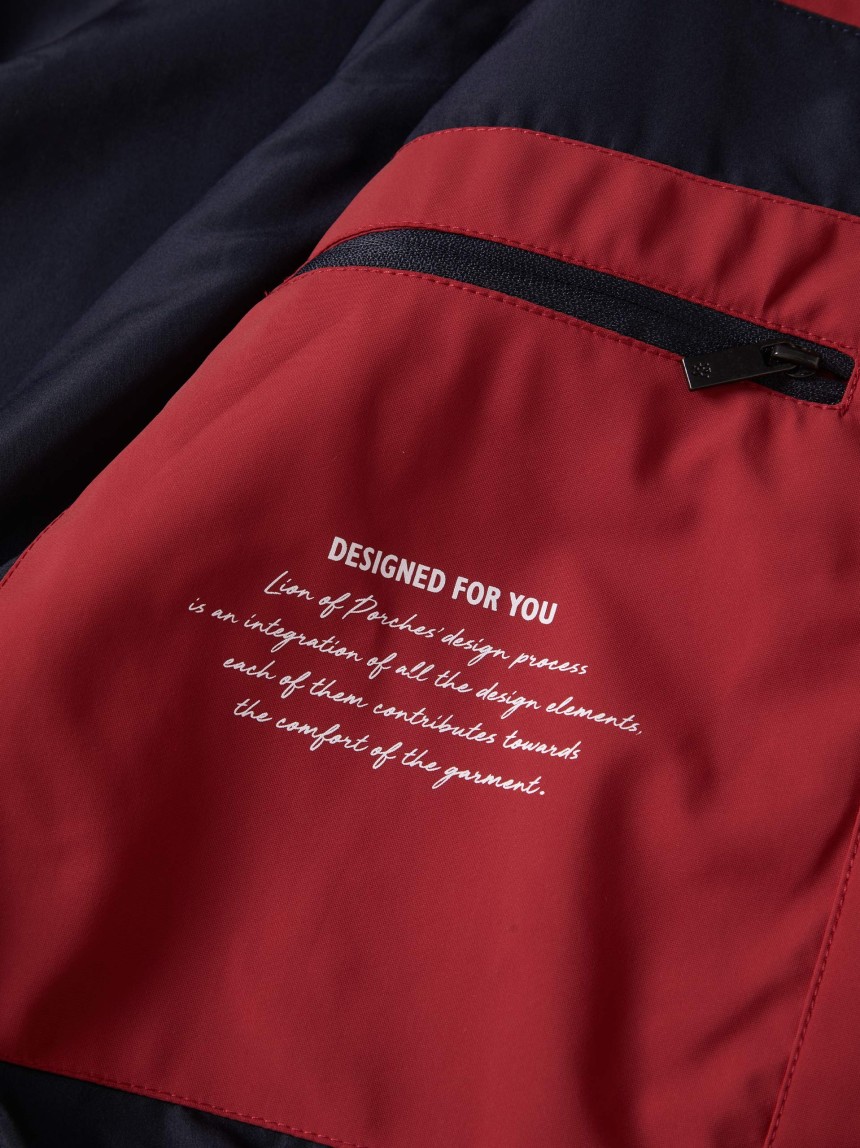 Technical fabric jacket