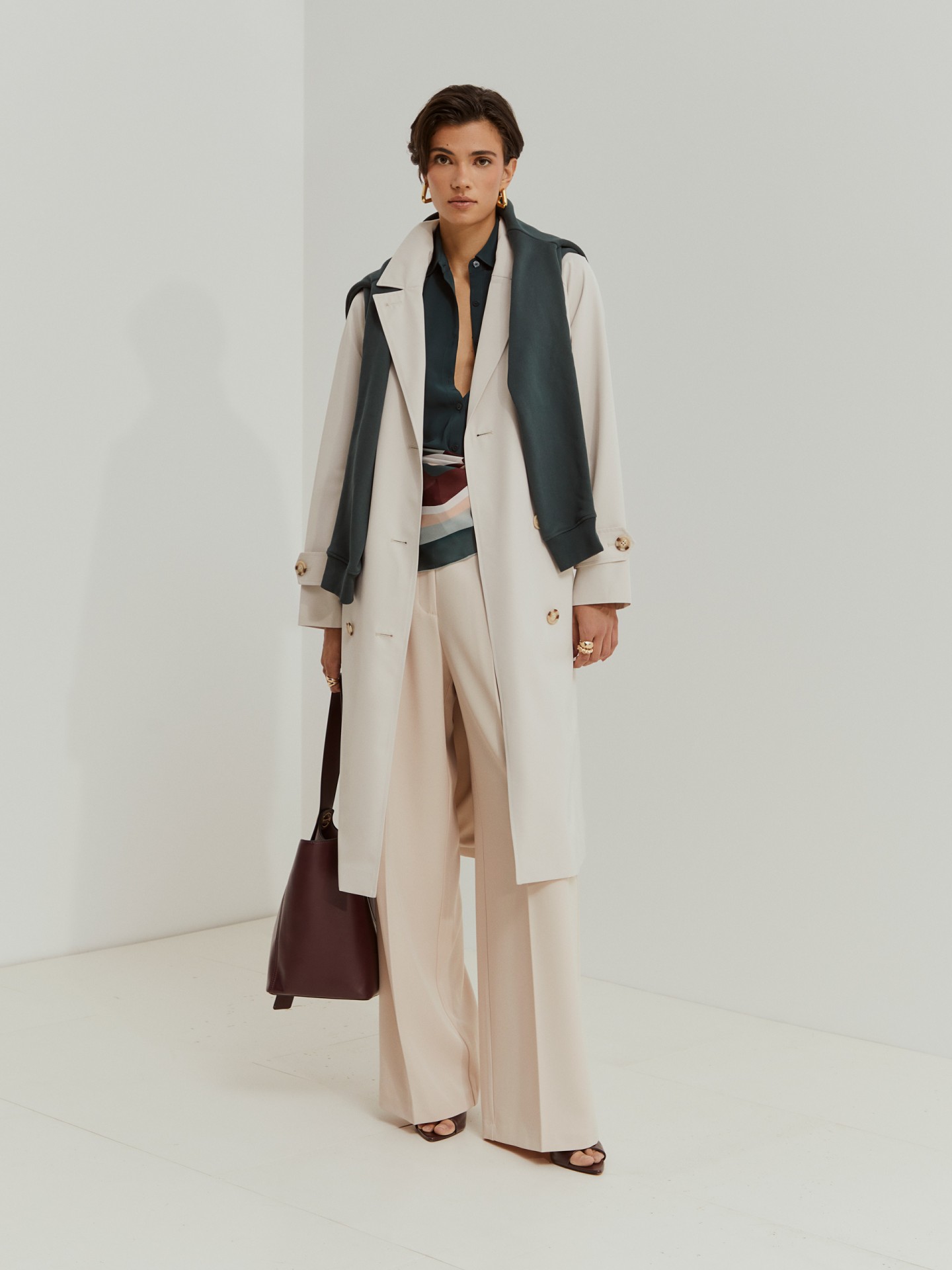 Gabardine com repelência à água