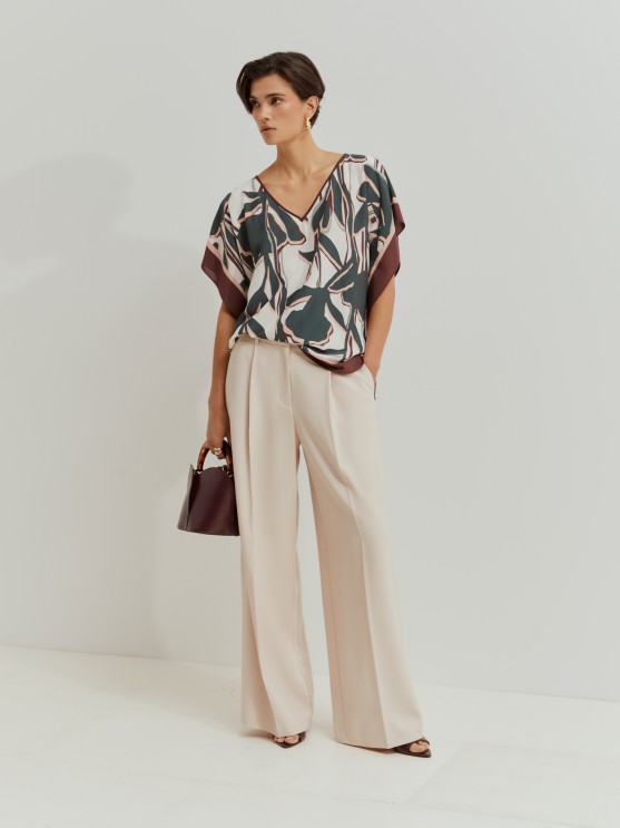Blusa estampada