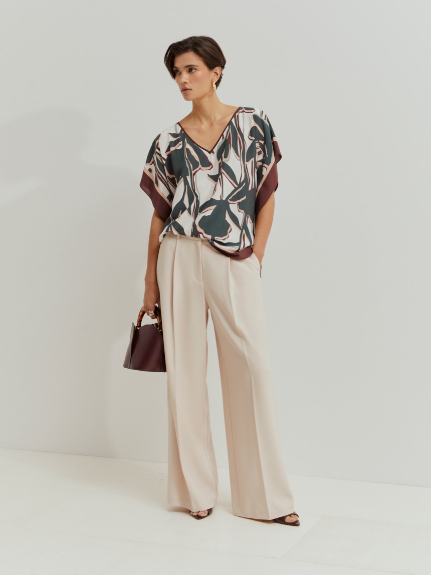 Blusa estampada
