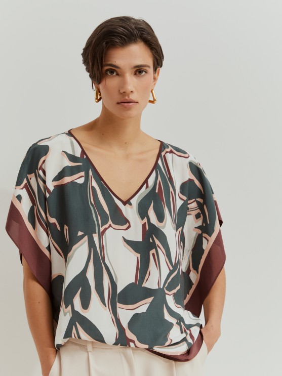 Blusa estampada
