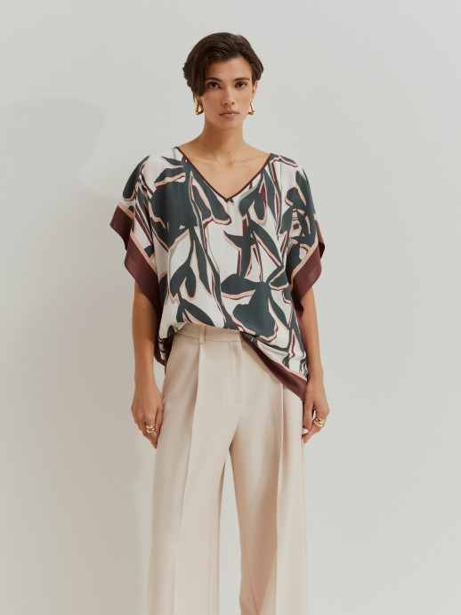Blusa estampada