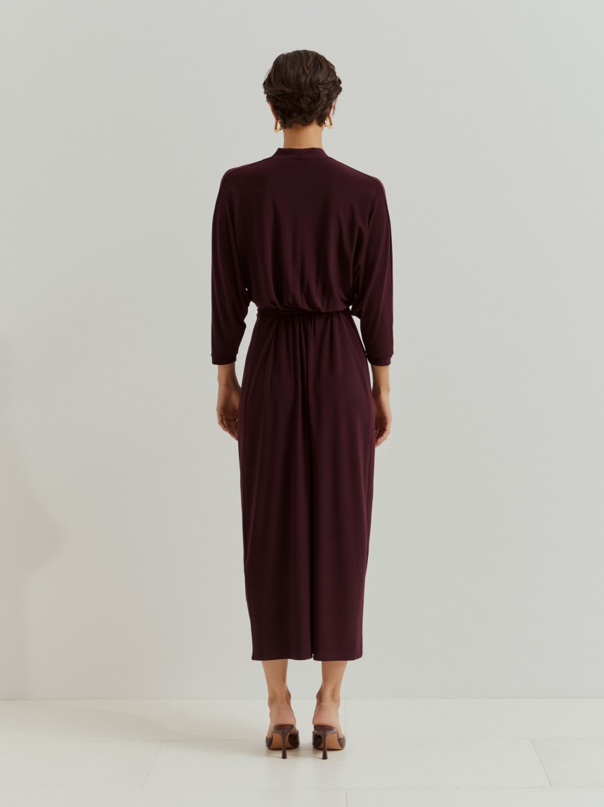 Long knitted dress