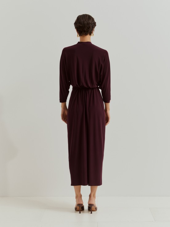 Long knitted dress