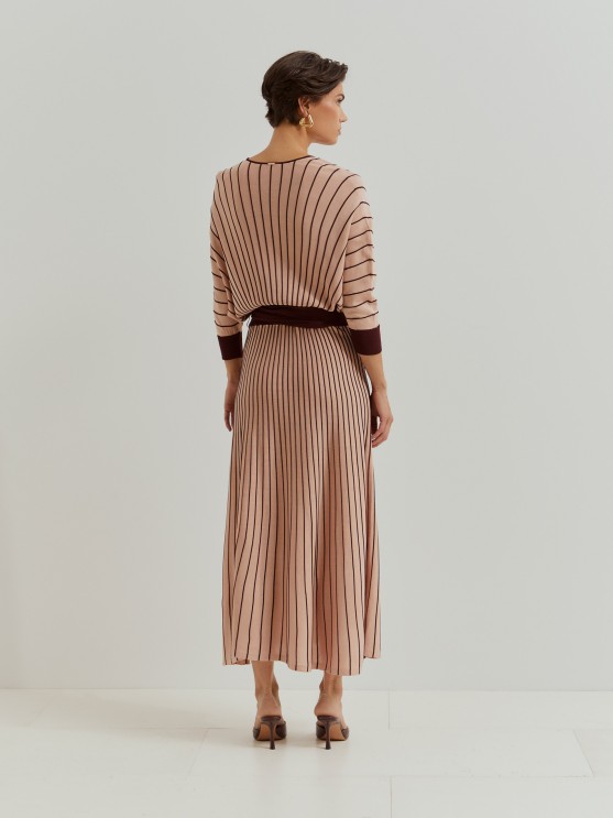 Vestido de malha evas