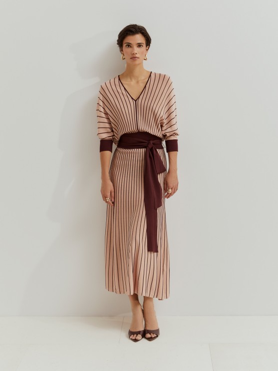 Vestido de malha evas