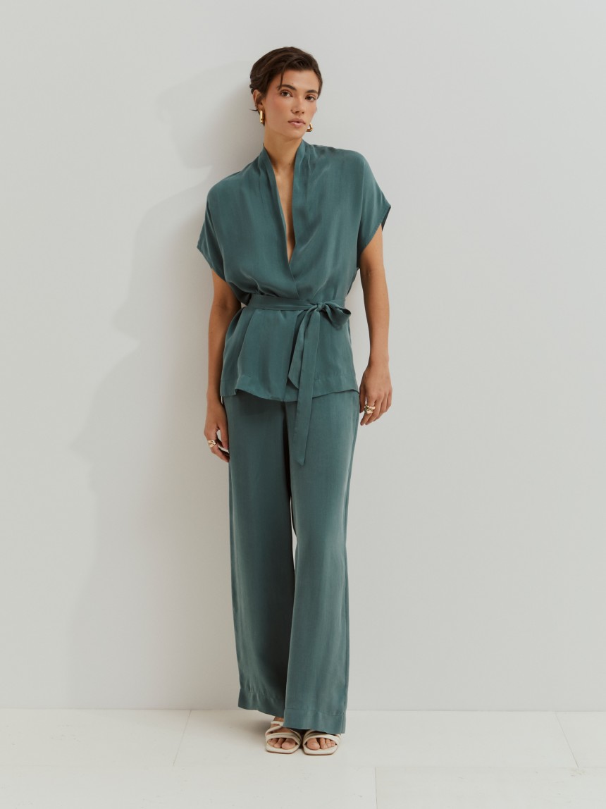 Cupro blouse