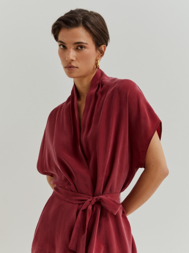 Cupro blouse