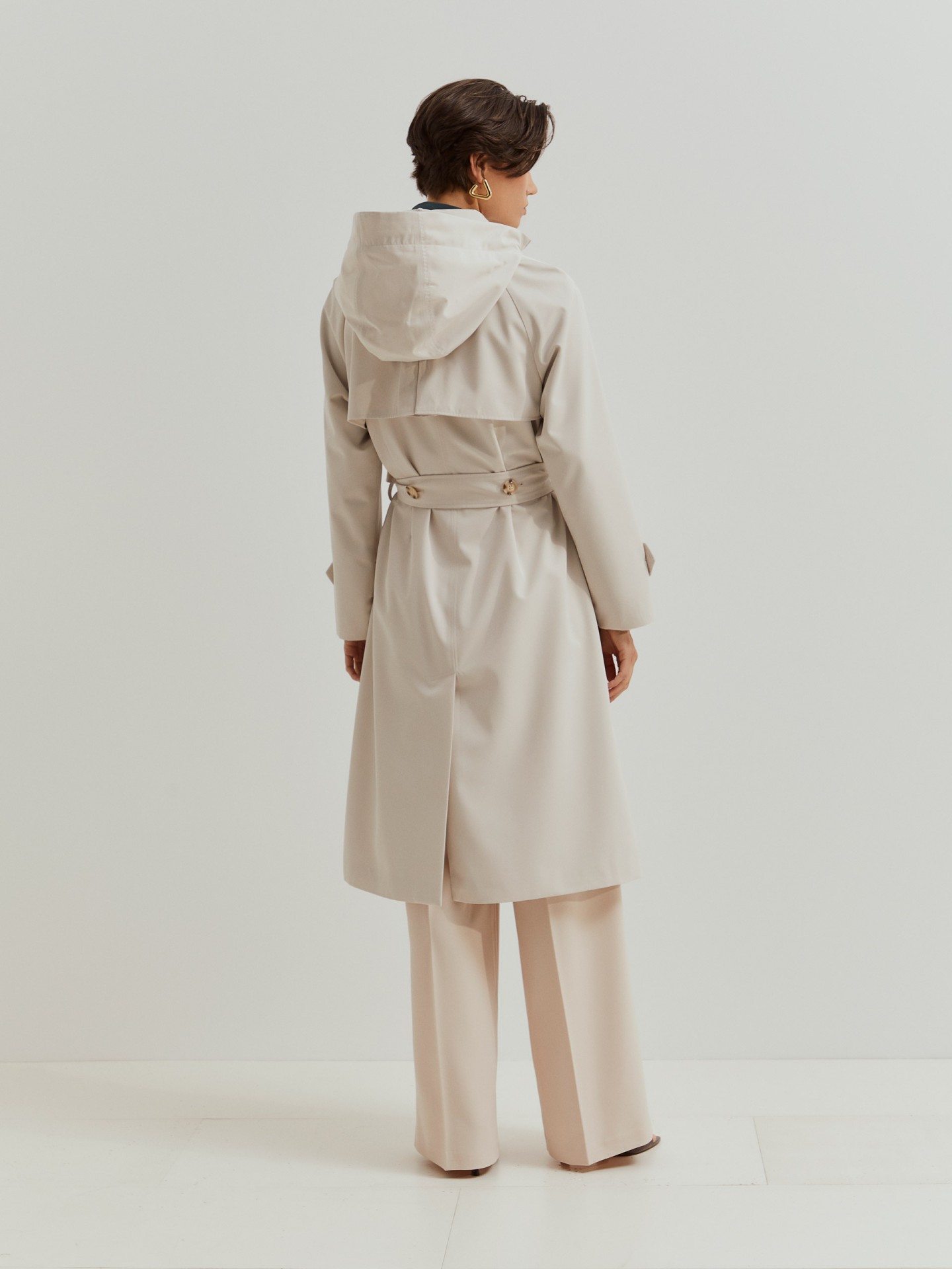 Gabardine com repelência à água