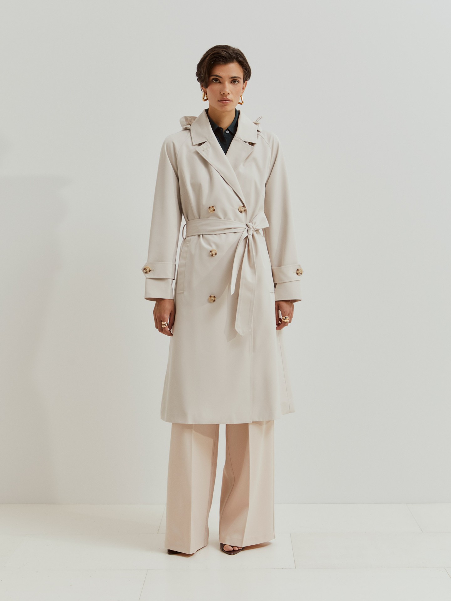 Gabardine com repelência à água
