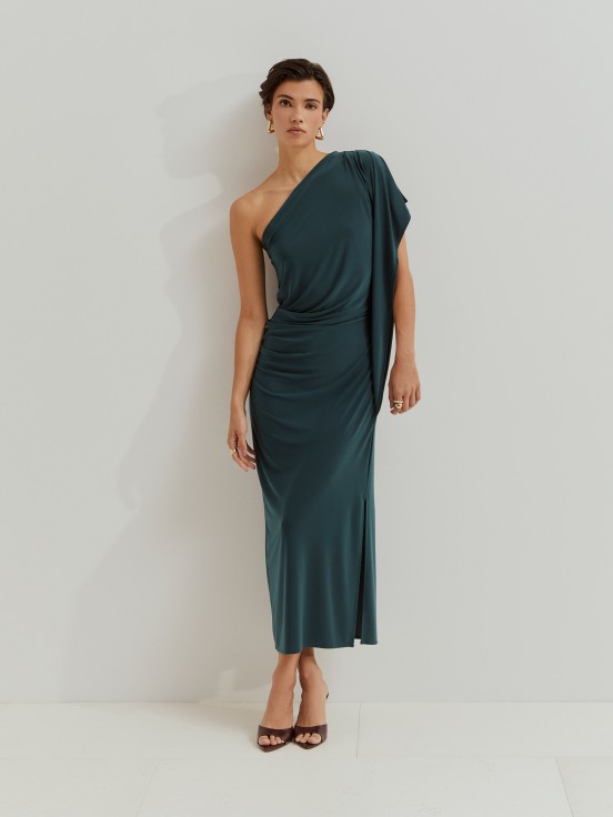 Long knitted dress