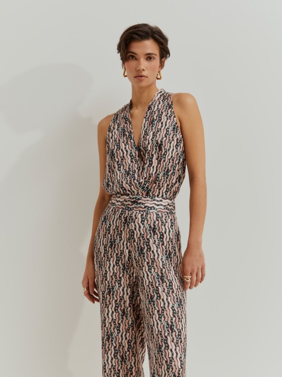 Pantaln pantalon estampado