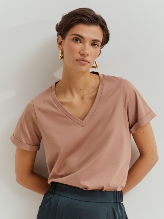 T-shirt bsica de algodo