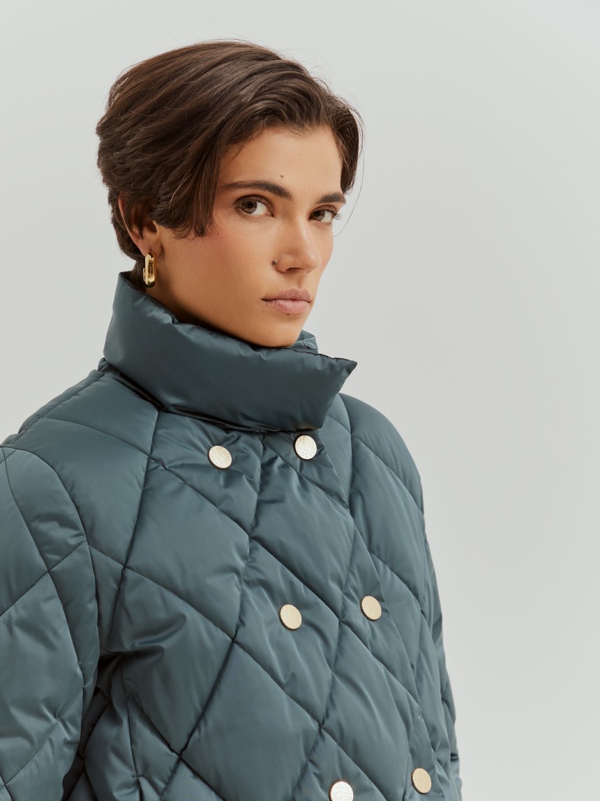 Blus�o acolchoado