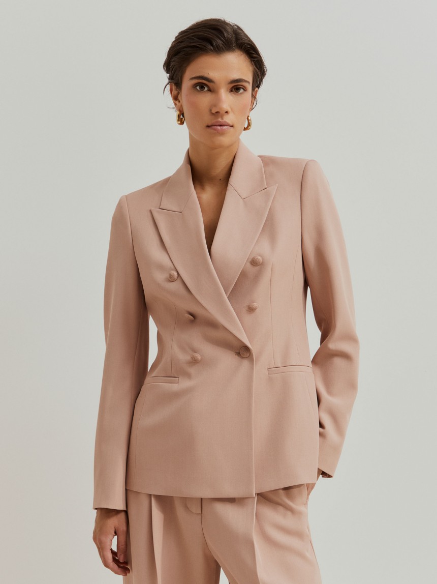 Double breasted blazer