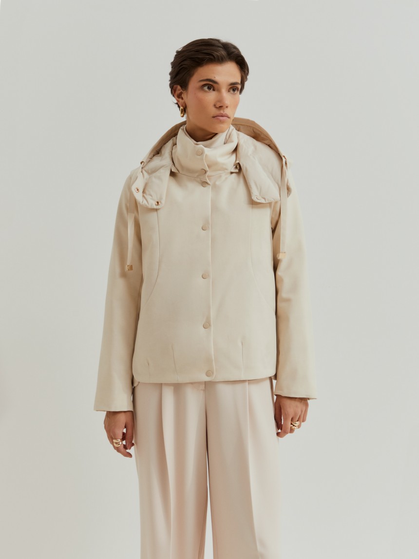 Blus�o Acolchoado Revers�vel