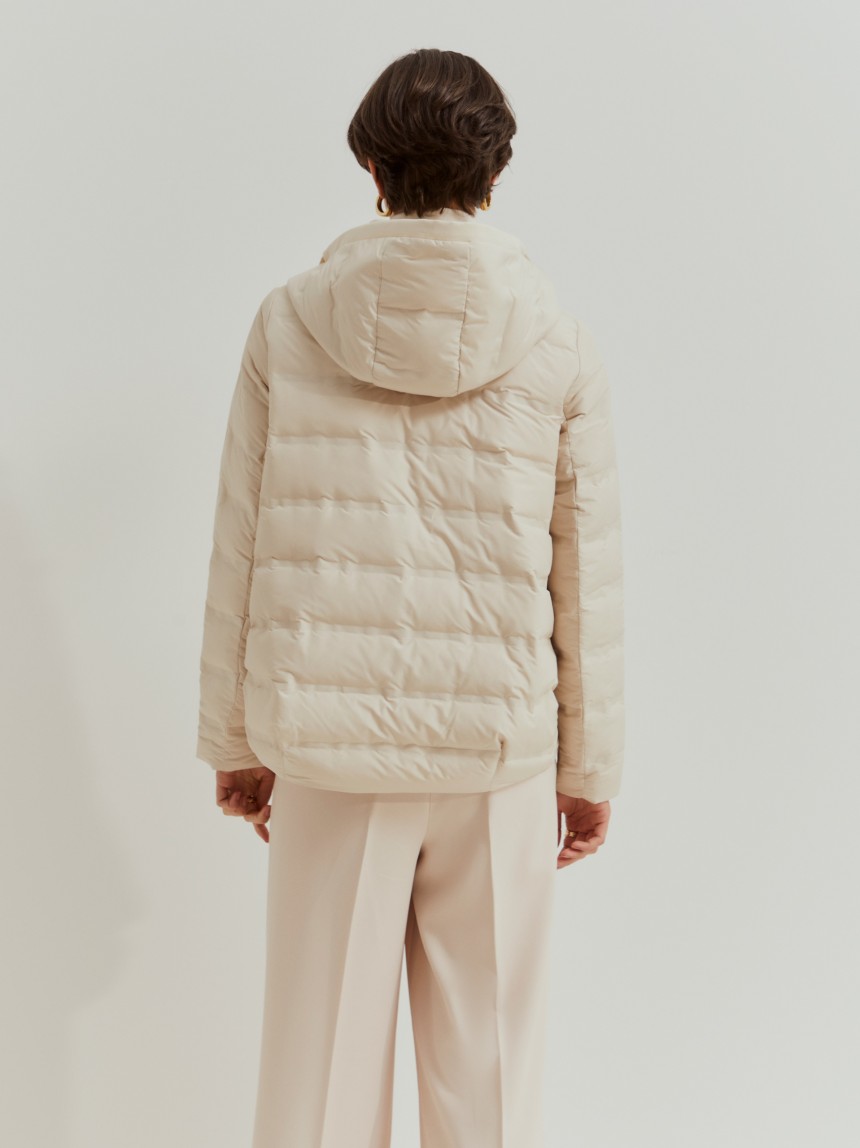 Blus�o Acolchoado Revers�vel