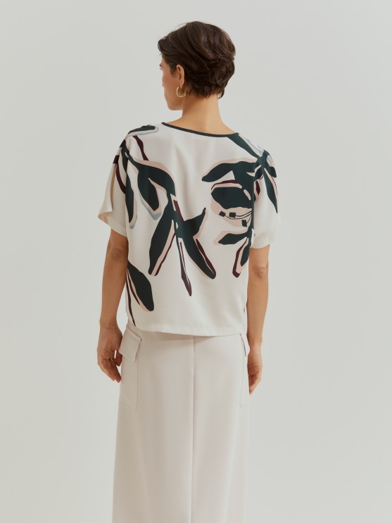 Blusa estampada