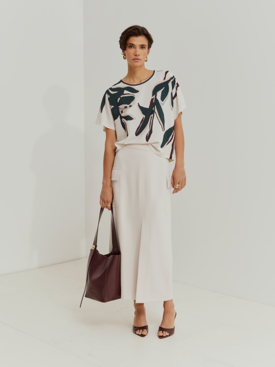 Blusa estampada