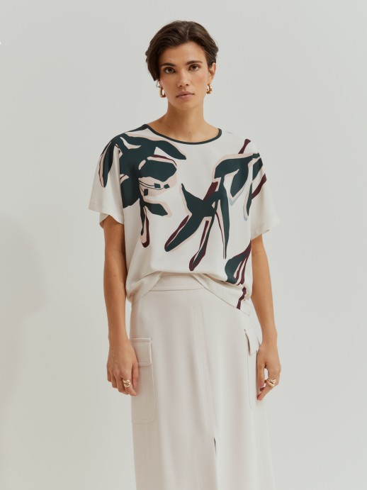 Blusa estampada