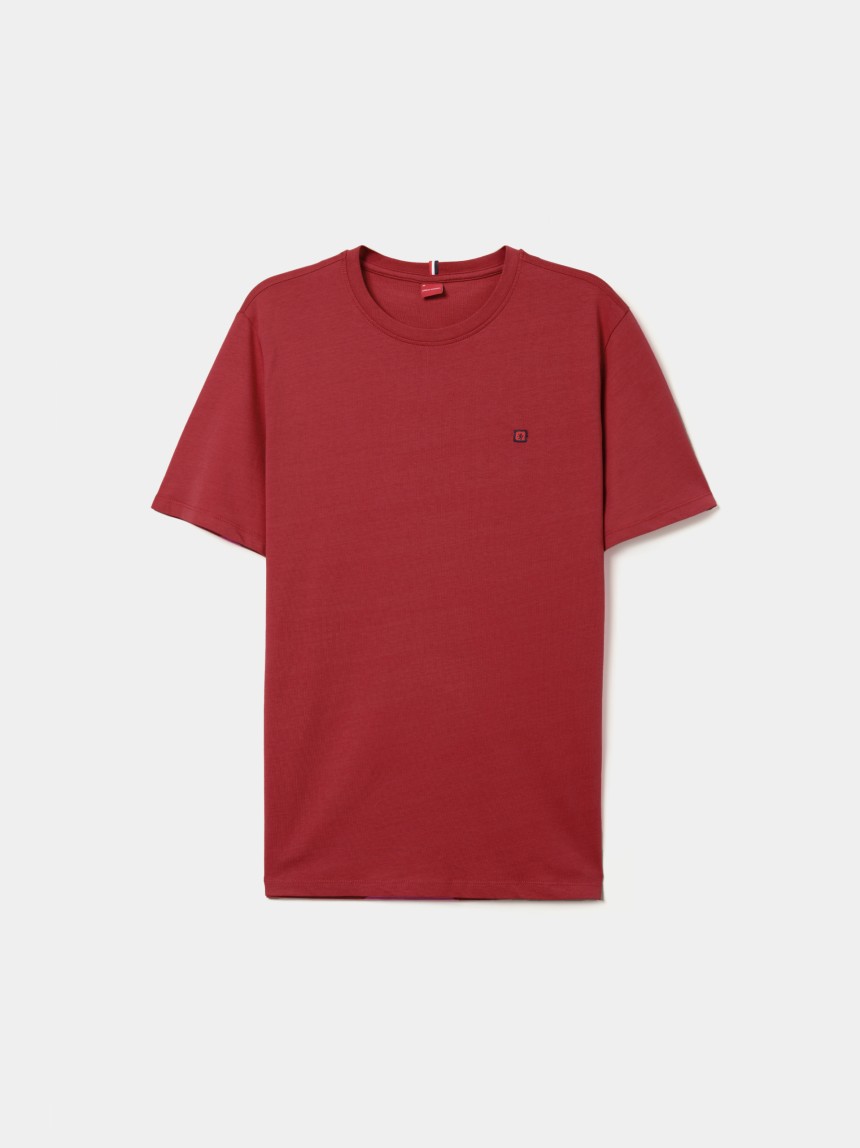 T-shirt b�sica de algod�o