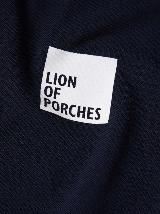 Polo de algodn de corte regular