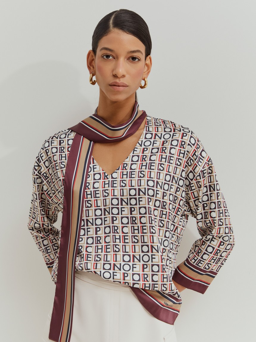 Blusa estampada