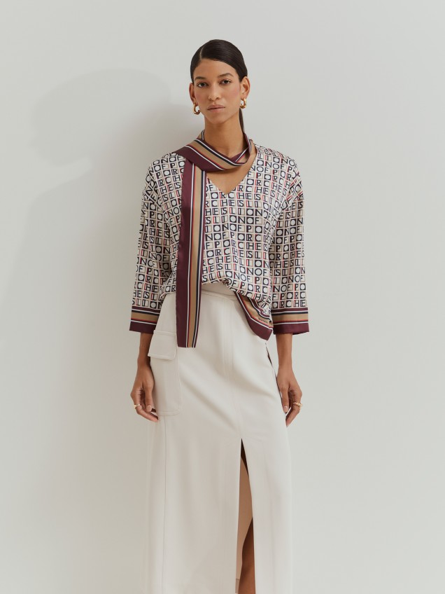 Blusa estampada