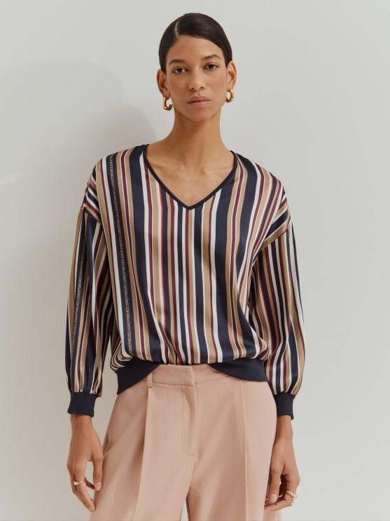 Blusa s riscas