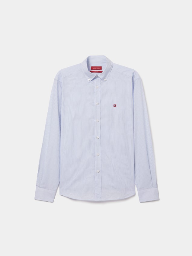 Regular fit striped shirt