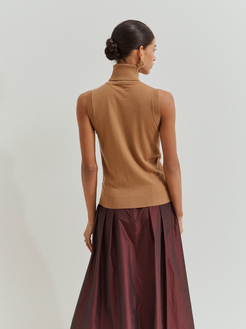 Camisola gola alta